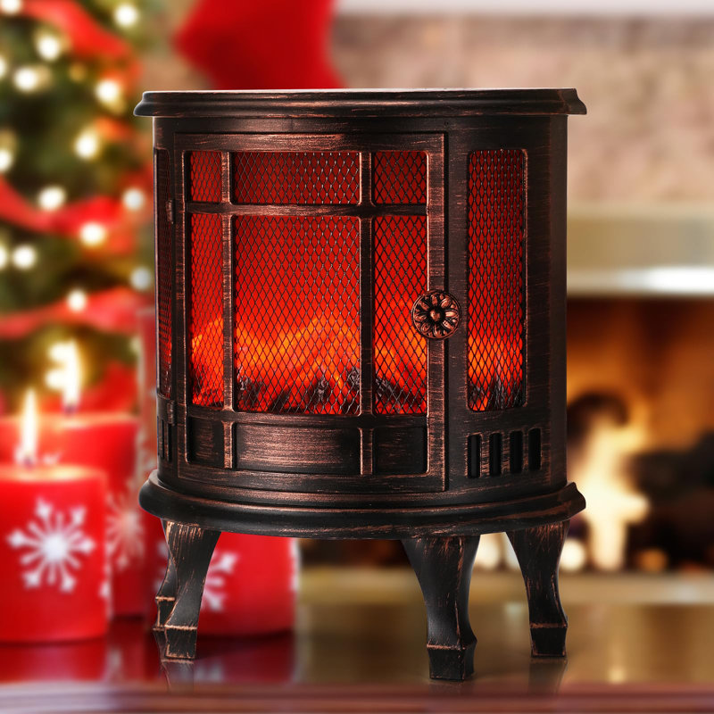 Battery operated fake fire best sale
